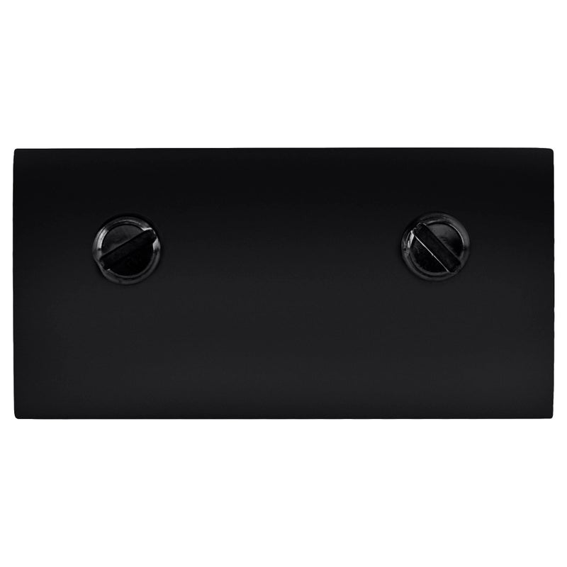 CRL NDC4MBL CRL Matte Black No-Drill Fixed Panel Glass Clamp - Image 4